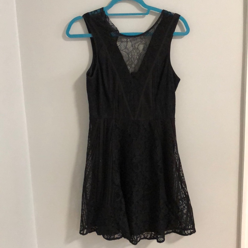 BCBG black lace dress